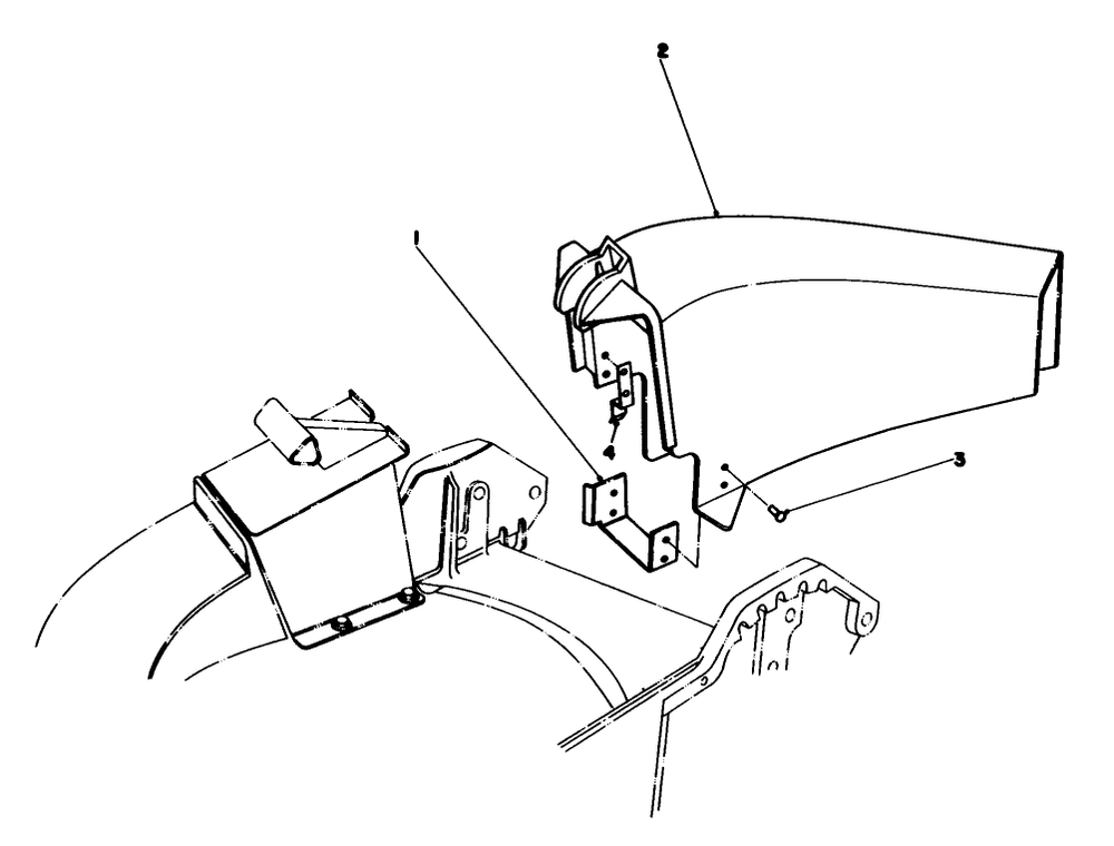 Side Discharge Kit No. 59107 (Optional) Diagram and Parts List for 20745 4000001 - 4999999 Toro Lawn Mower