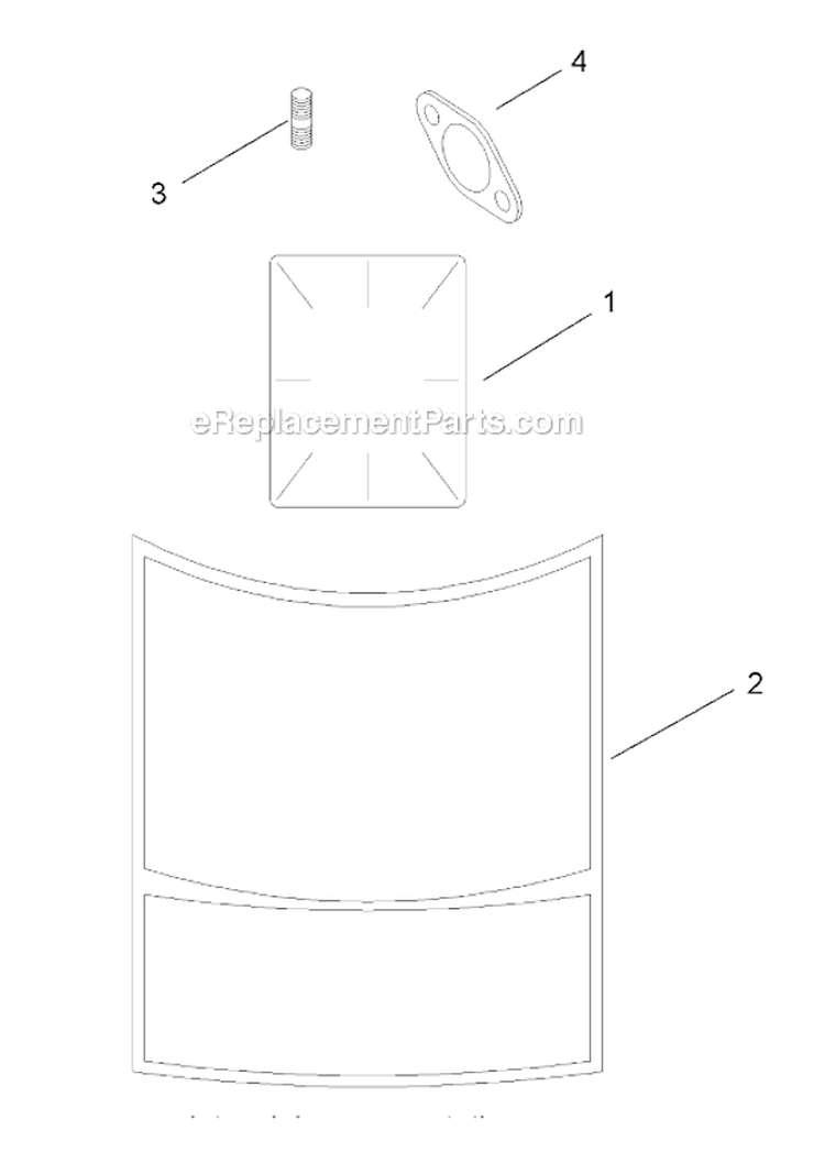 Exhaust Stud  Decal Assembly Kohler Sv600-0018 Diagram and Parts List for 13AX60RH744  Toro Lawn Tractor