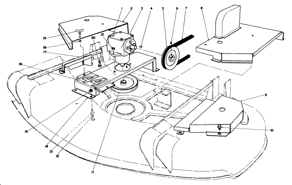 Cutting Unit Model No. 30544 (Continued) Diagram and Parts List for 30718 1000001 - 1999999 Toro Lawn Tractor