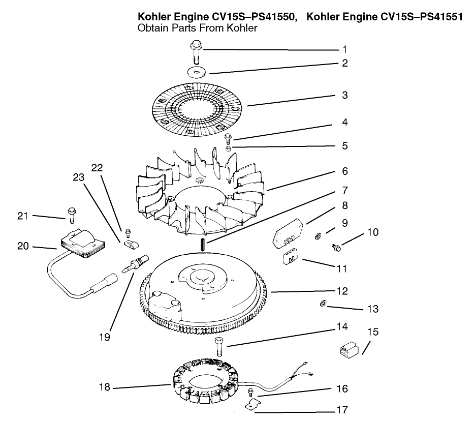 Ignition / Electrical Diagram and Parts List for 72070 9900001 - 9999999 Toro Lawn Tractor