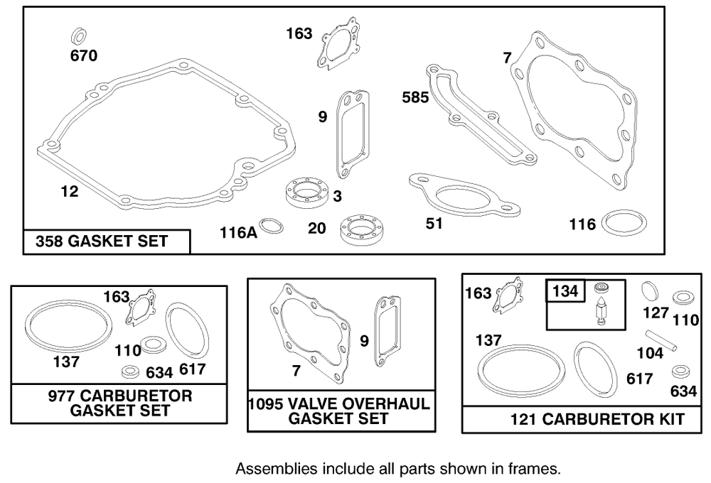 Engine Briggs & Stratton Model 12f802-1787-E1 Diagram and Parts List for 20913 99000001 - 99999999 Toro Lawn Mower