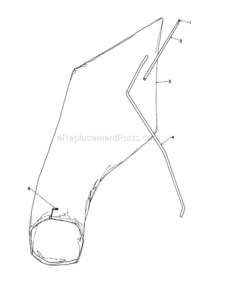 Giant Bagging Kit No. 29-9750 Diagram and Parts List for 16202C 6000001-6999999 - 1986 Toro Lawn Mower