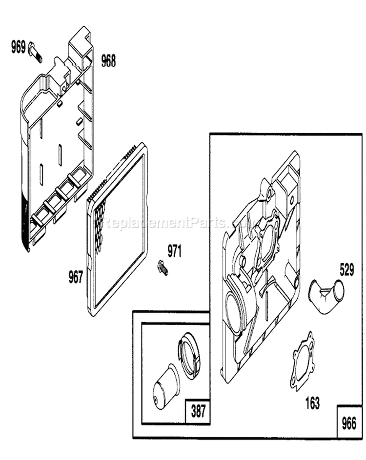 Page F Diagram and Parts List for 16401 7900001-7999999 - 1997 Toro Lawn Mower