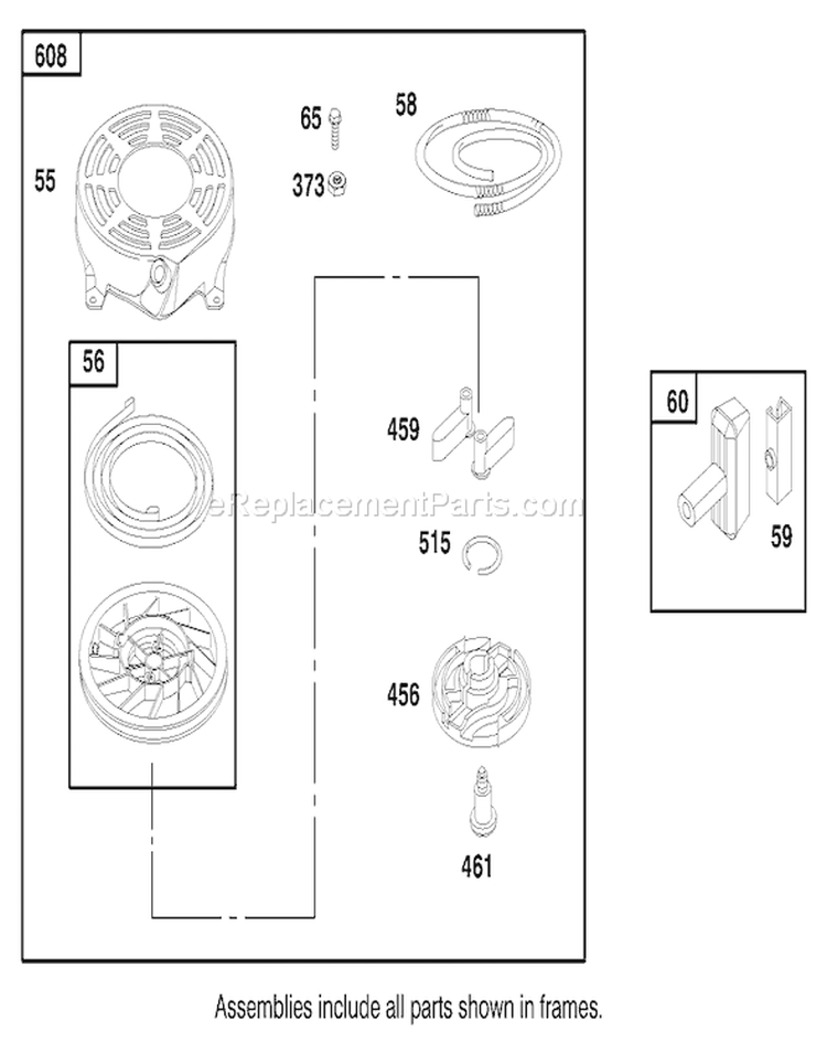 Page R Diagram and Parts List for 16401 890000001-899999999 - 1998 Toro Lawn Mower