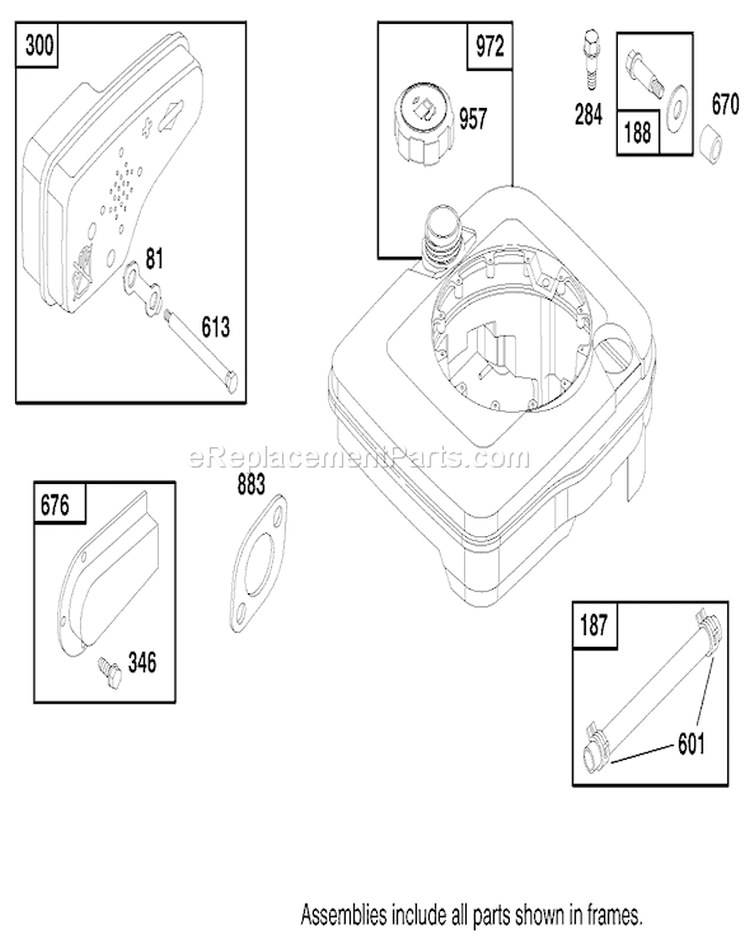 Page H Diagram and Parts List for 16401 890000001-899999999 - 1998 Toro Lawn Mower