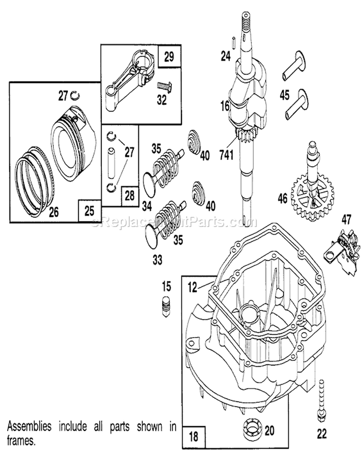 Page D Diagram and Parts List for 16404 1000001-1999999 - 1991 Toro Lawn Mower
