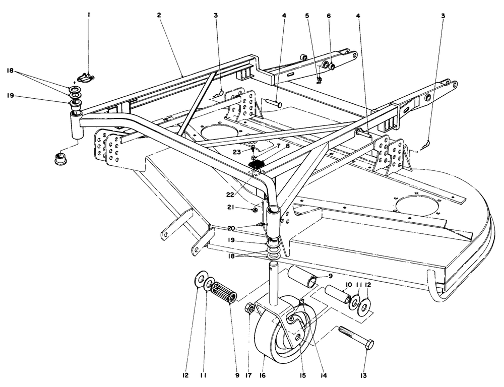 Cutting Unit Model No. 30555 (Continued) Diagram and Parts List for 30775 200001 - 299999 Toro Lawn Tractor