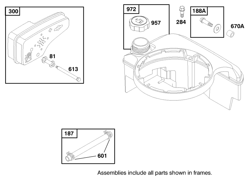 Engine Briggs & Stratton Model 12u802-1739-E1 Diagram and Parts List for 20716 8900001 - 8999999 Toro Lawn Mower
