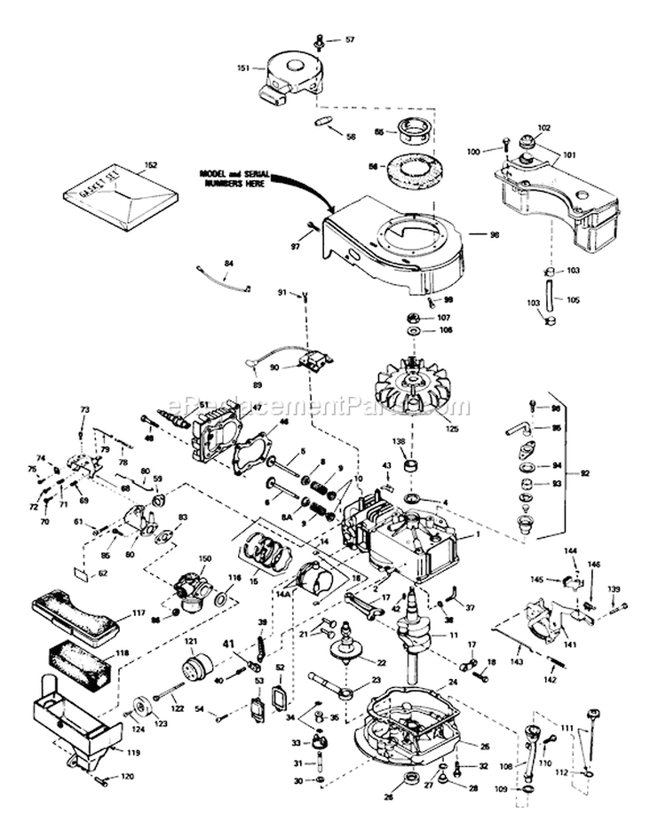 Page D Diagram and Parts List for 16775 6000001-6999999 - 1986 Toro Lawn Mower