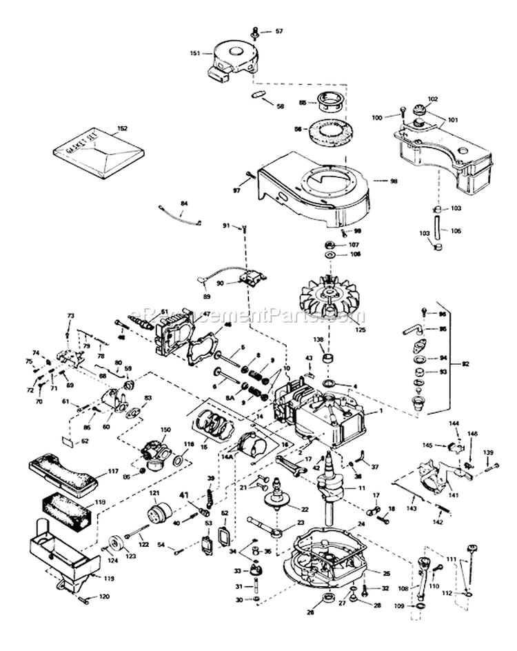 Page D Diagram and Parts List for 16775 7000001-7999999 - 1987 Toro Lawn Mower