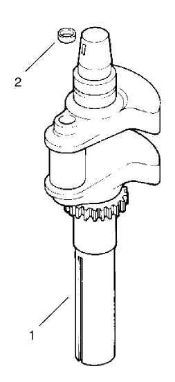 Crankshaft Diagram and Parts List for 74160 790001 - 799999 Toro Lawn Tractor