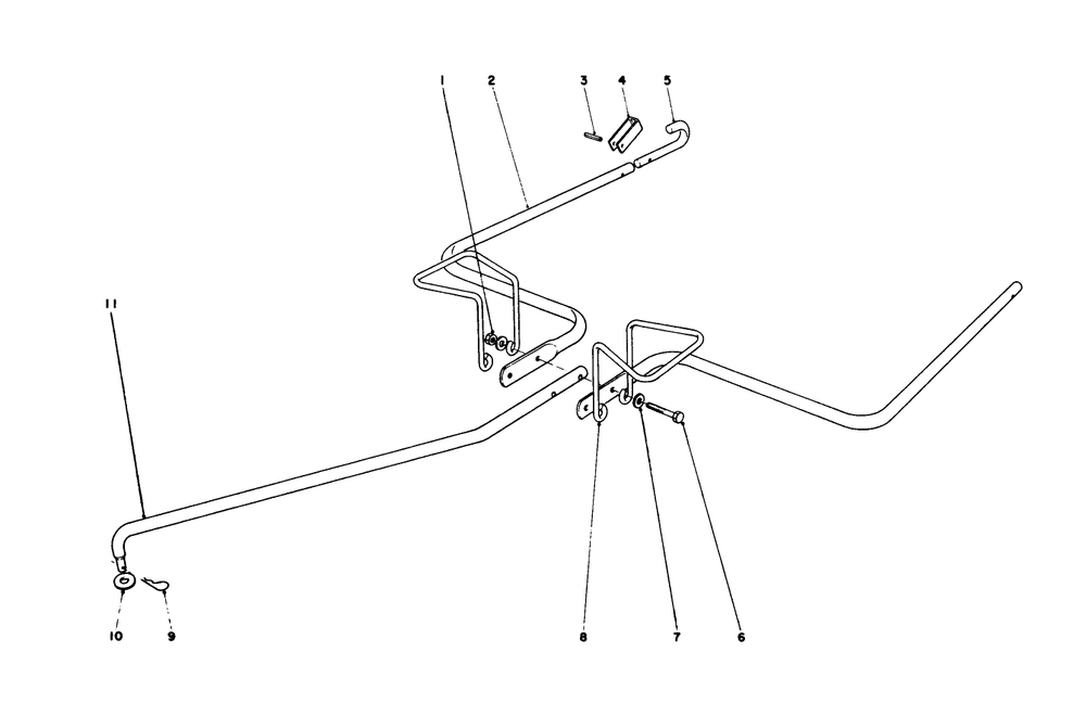 Hitch Kit Model No. 59087 Diagram and Parts List for 62933 9000001 - 9999999 Toro Leaf Blower / Vacuum