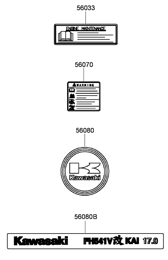 Label Assembly Diagram and Parts List for 38684 (290000001-290999999)(2009) Toro Lawn Mower