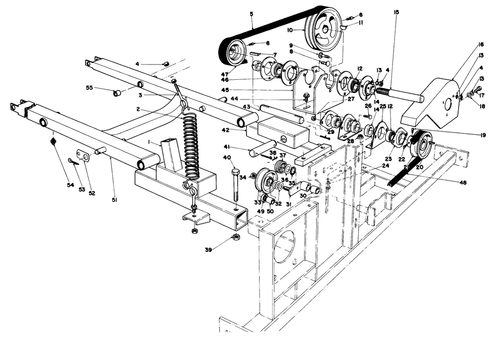 48" Snowthrower Adapter Kit Model No. 30572 Diagram and Parts List for 30775 200001 - 299999 Toro Lawn Tractor