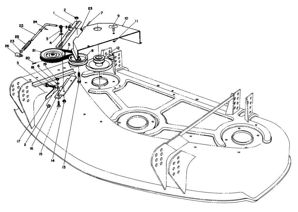 Grass Collection System Model No. 30751 (Optional)(Continued) Diagram and Parts List for 30718 0000001 - 0999999 Toro Lawn Tractor