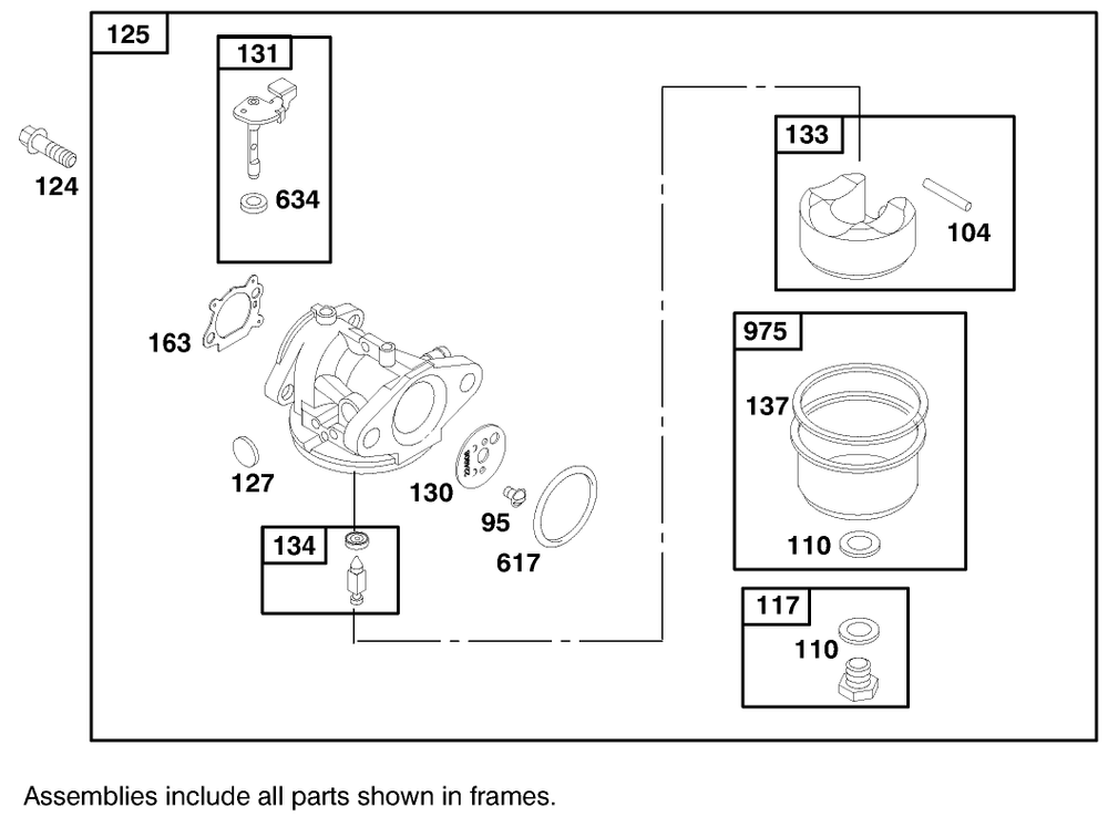 Engine Briggs & Stratton Model 12h807-1760-E1 Diagram and Parts List for 20495 8900001 - 8999999 Toro Lawn Mower