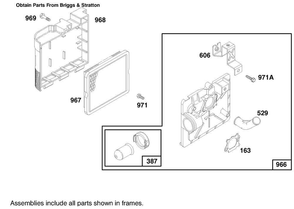 Engine Briggs & Stratton Model 12f802-0667-01 Diagram and Parts List for 20803 7900001 - 7999999 Toro Lawn Mower