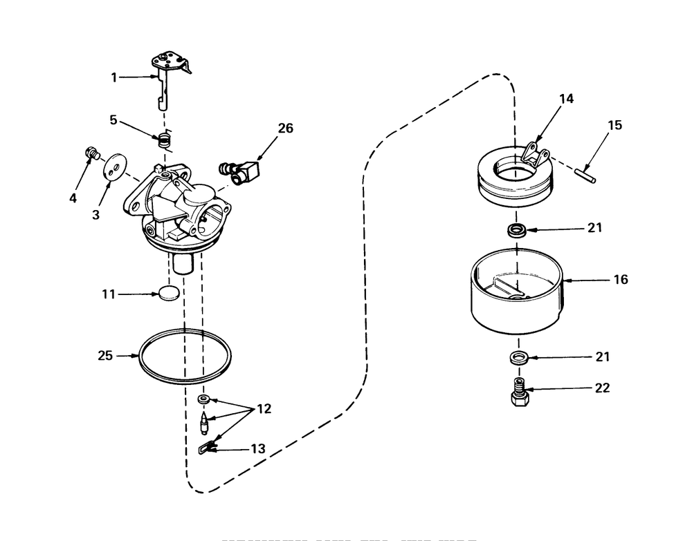 Carburetor No. 631784a Diagram and Parts List for 20562 6000001 - 6999999 Toro Lawn Mower