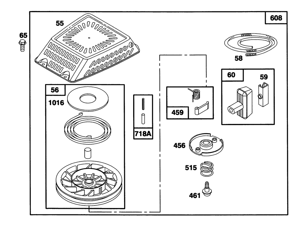 Engine Gts 150 Diagram and Parts List for 20922B 39000001 - 39999999 Toro Lawn Mower