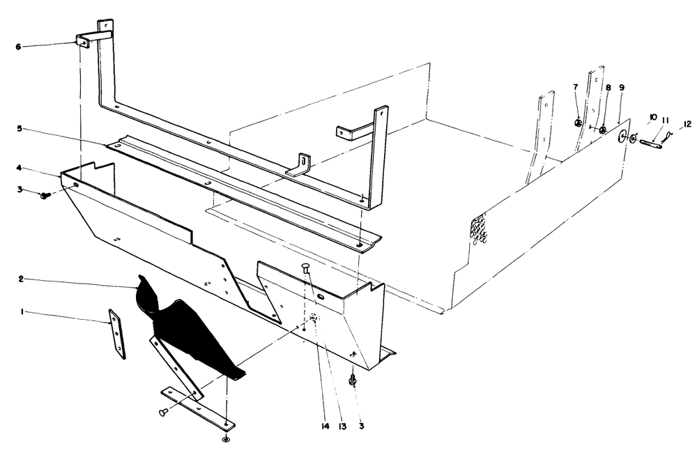 Cutting Unit Model No. 30768 (Continued) Diagram and Parts List for 30718 2000001 - 2999999 Toro Lawn Tractor