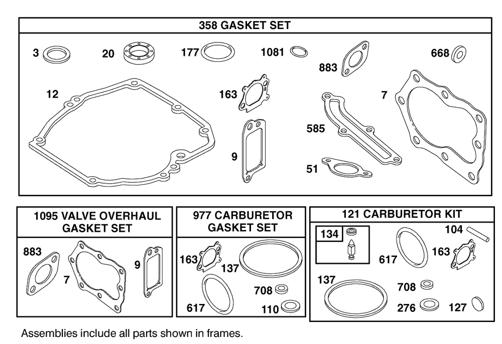 Engine Briggs & Stratton Model 12h802-1767-E1 Diagram and Parts List for 20030 9900001 - 9999999 Toro Lawn Mower