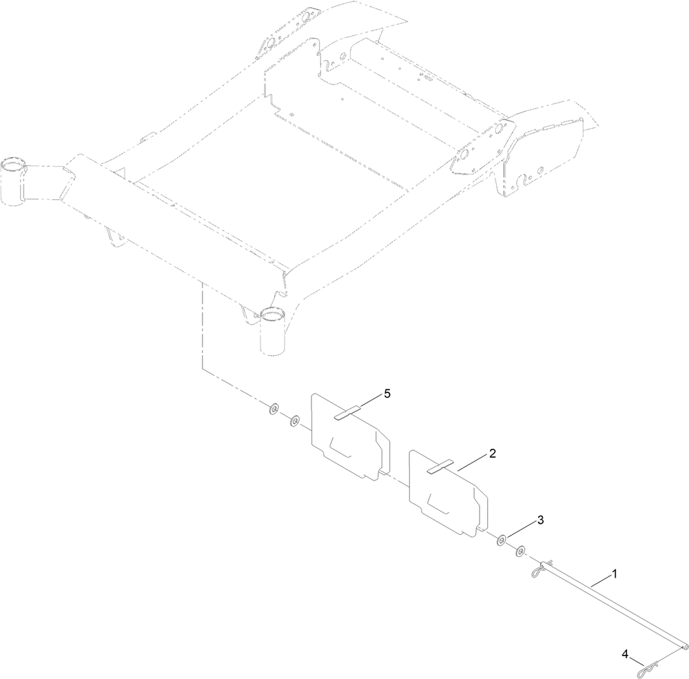 Weight Assembly Diagram and Parts List for 79330 407000000 - 999999999 Toro Lawn Tractor