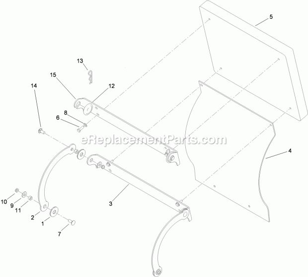 Cushion Assembly No. 117-9770 Diagram and Parts List for 74551 310000001-310999999 Toro Lawn Mower