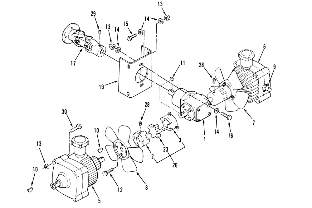 Transmission Drive Diagram and Parts List for 74140 39000001 - 39999999 Toro Lawn Tractor