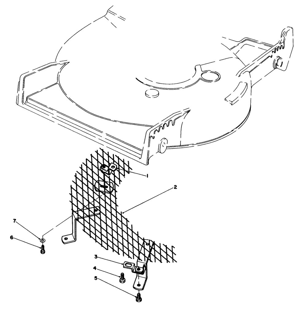 Leaf Shredder Kit Model No. 59157 (Optional) Diagram and Parts List for 20622 7000001 - 7999999 Toro Lawn Mower