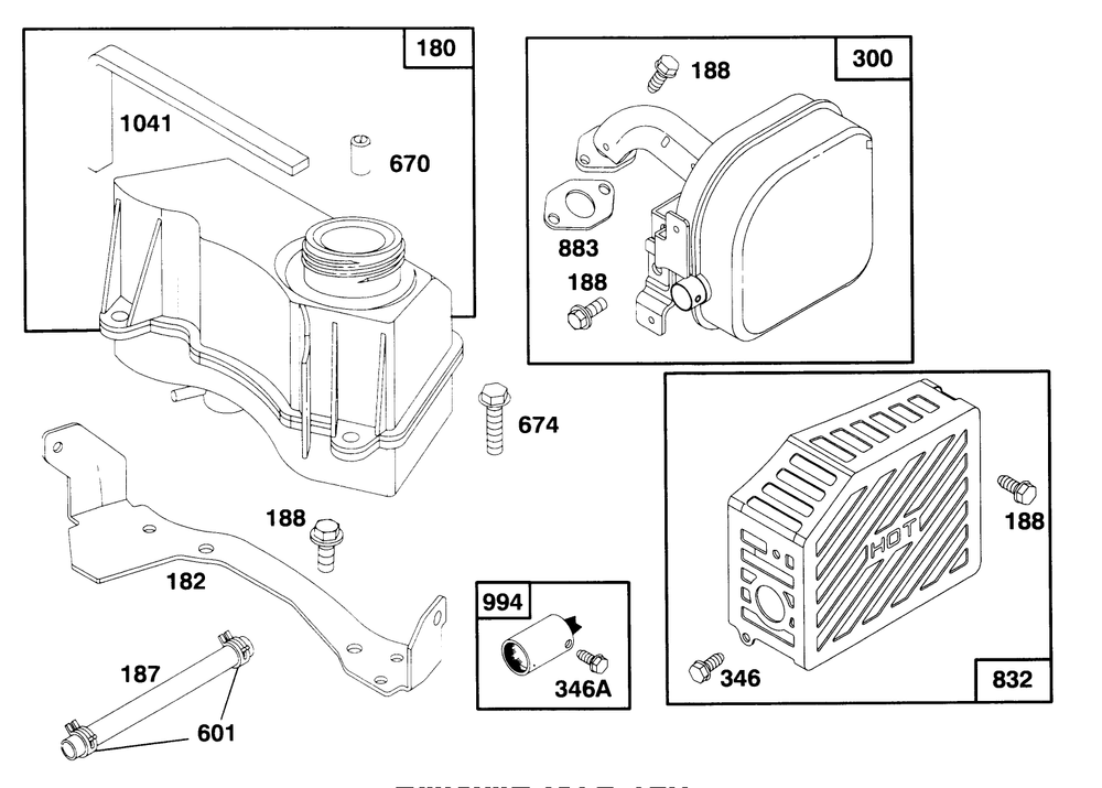 Engine Gts 150 Diagram and Parts List for 20923B 69000001 - 69999999 Toro Lawn Mower