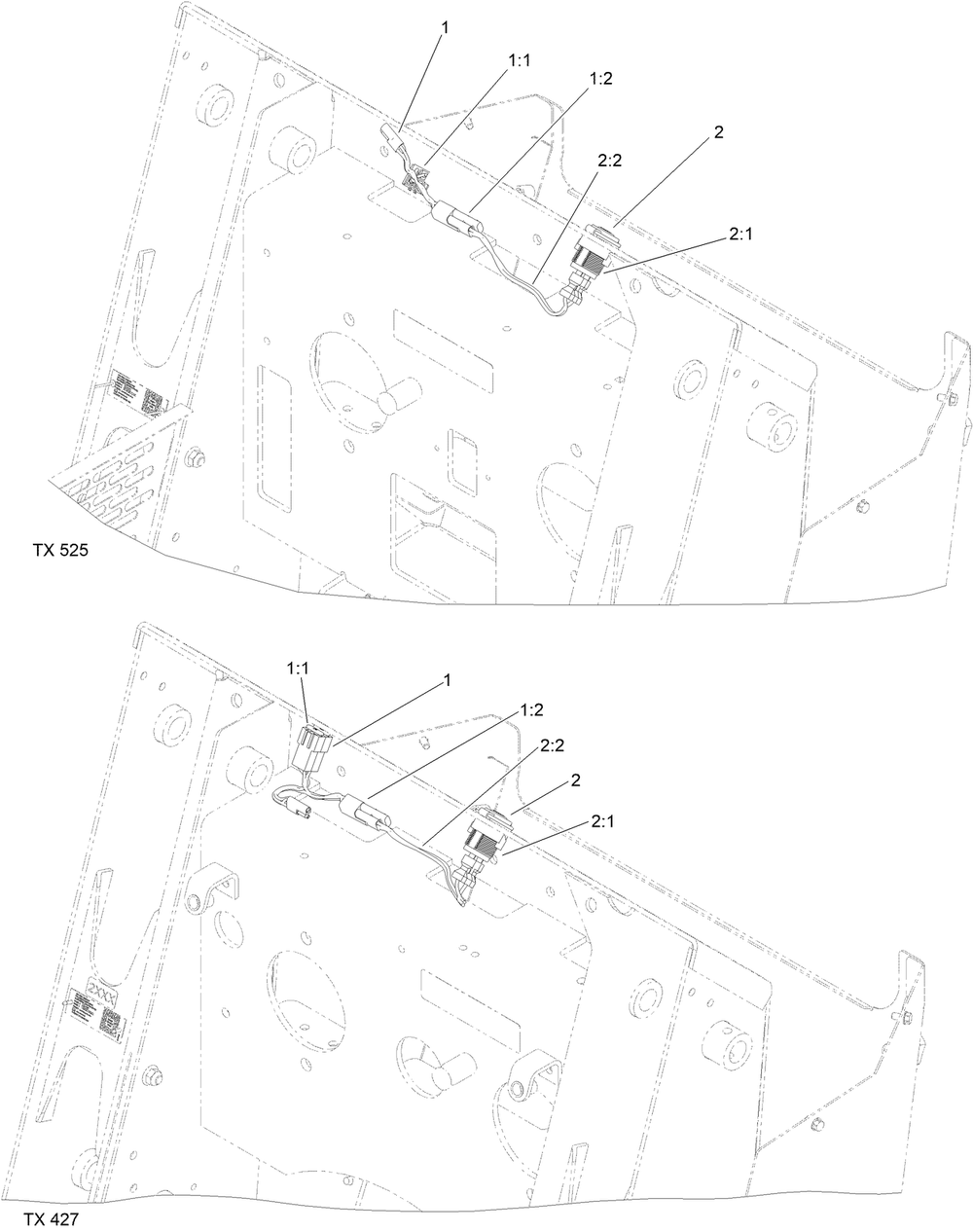 Power Kit Assembly No. 144-2512 Diagram and Parts List for 144-2512  Toro Snow Blower