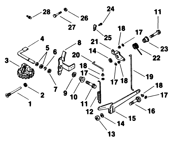 Governor-Engine Kohler Model No. Mv16s-Type 56511 Diagram and Parts List for 30180 100001 - 199999 Toro Lawn Tractor Accessories