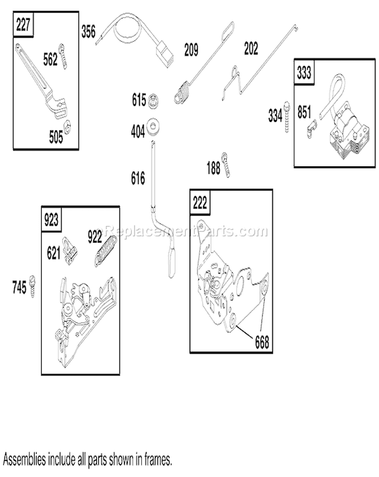 Page E Diagram and Parts List for 20010 9900001-9999999 - 1999 Toro Lawn Mower