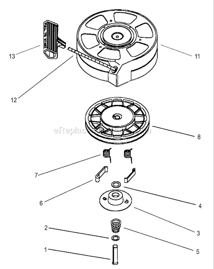 Page N Diagram and Parts List for 20016 220000001-220300000 - 2002 Toro Lawn Mower