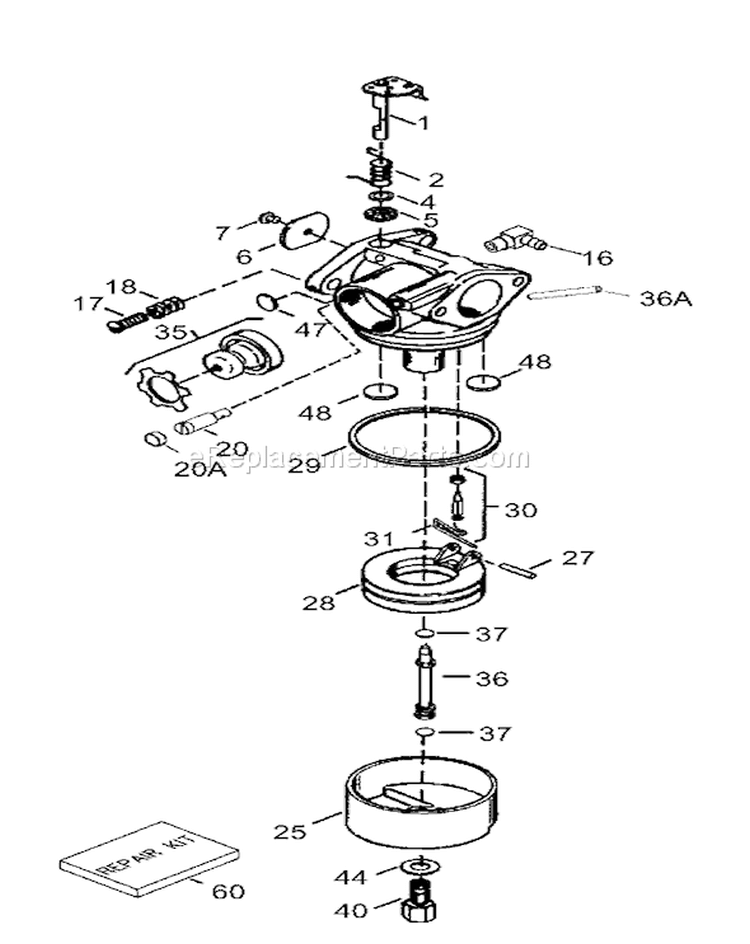Page B Diagram and Parts List for 20017 220000001-220300000 - 2002 Toro Lawn Mower