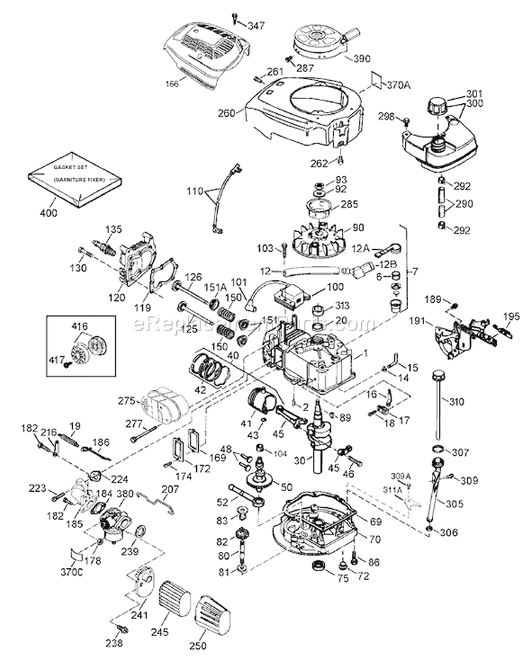 Page G Diagram and Parts List for 20017 220000001-220300000 - 2002 Toro Lawn Mower
