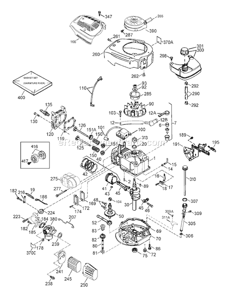 Page F Diagram and Parts List for 20017 220000001-220300000 - 2002 Toro Lawn Mower