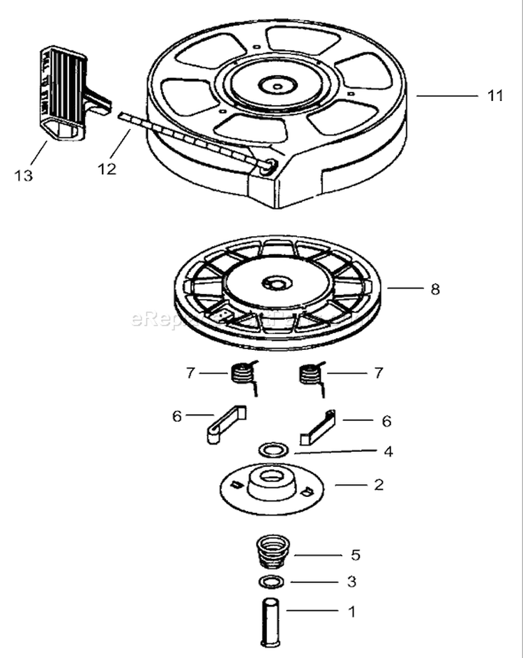 Page U Diagram and Parts List for 20014 220300001-220999999 - 2002 Toro Lawn Mower