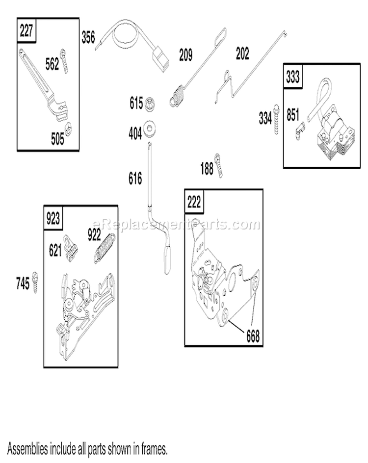 Page F Diagram and Parts List for 20020 9900001-9999999 - 1999 Toro Lawn Mower