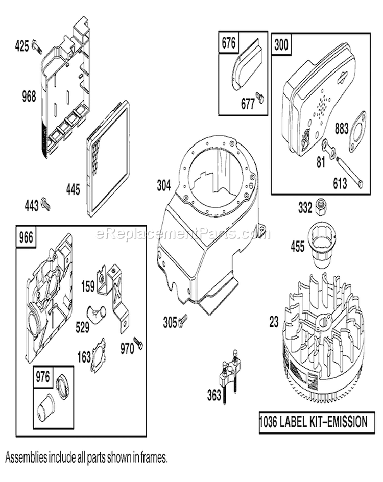 Page F Diagram and Parts List for 20030 9900001-9999999 - 1999 Toro Lawn Mower