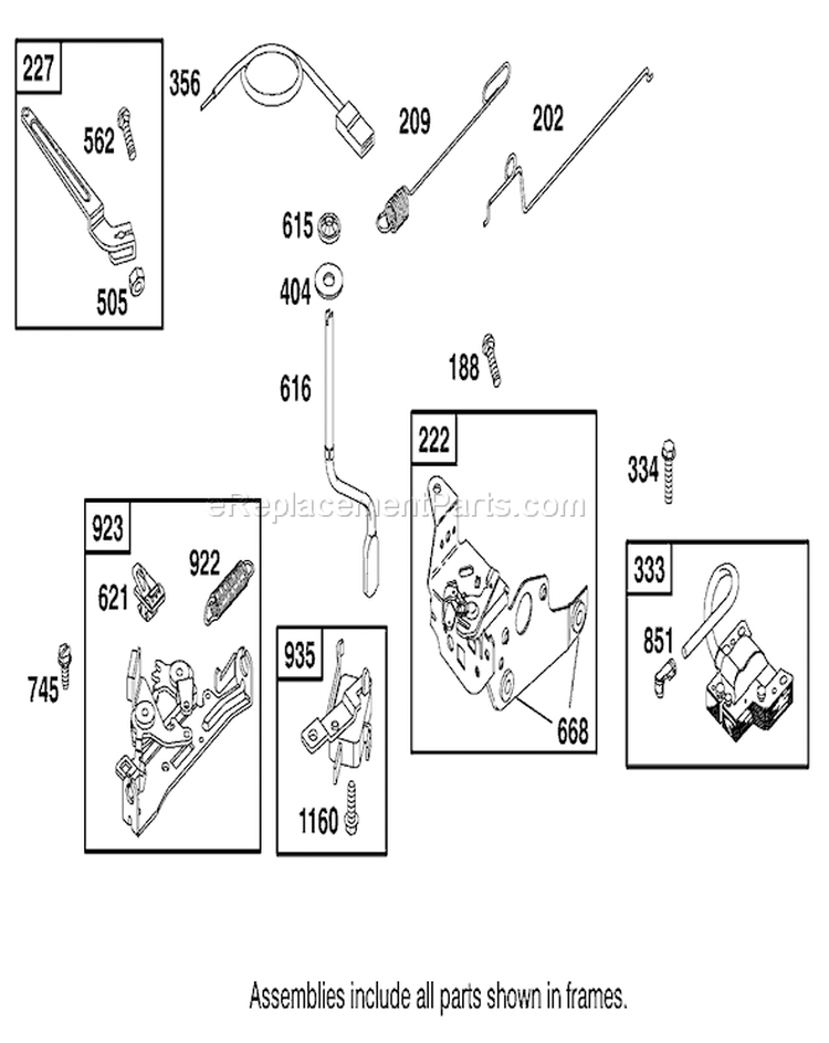 Page I Diagram and Parts List for 20035 210000001-210999999 - 2001 Toro Lawn Mower