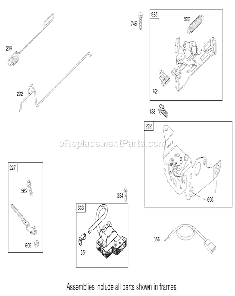 Page U Diagram and Parts List for 20037 220000001-220999999 - 2002 Toro Lawn Mower