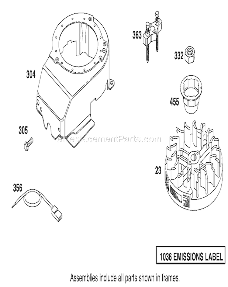 Page H Diagram and Parts List for 20042 210000001-210999999 - 2001 Toro Lawn Mower