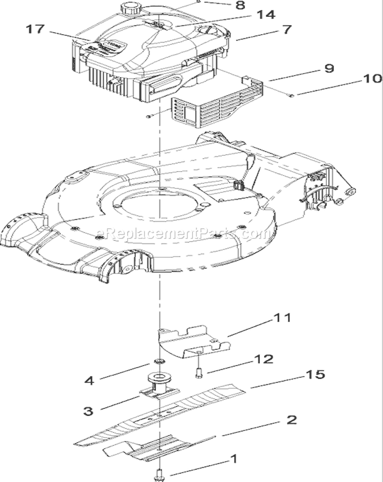 Engine Assembly Diagram and Parts List for 20090C 280000001-280999999 - 2008 Toro Lawn Mower