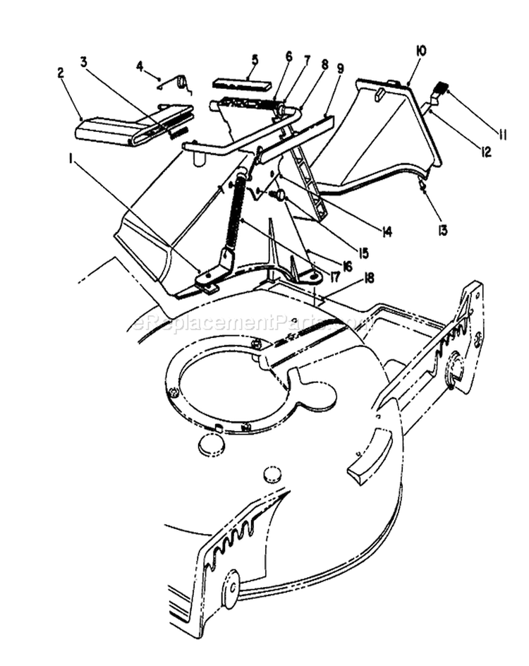 Page L Diagram and Parts List for 20107 1000001-1999999 - 1991 Toro Lawn Mower