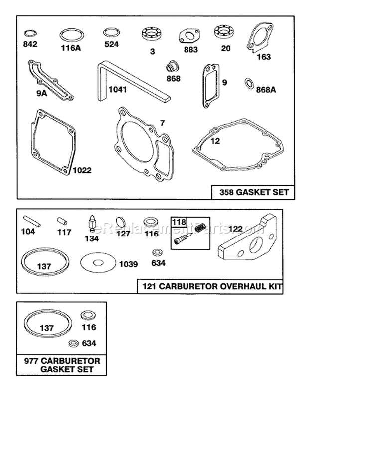 Page G Diagram and Parts List for 20107 1000001-1999999 - 1991 Toro Lawn Mower