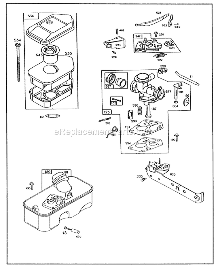 Page C Diagram and Parts List for 20180 2000001-2999999 - 1992 Toro Lawn Mower