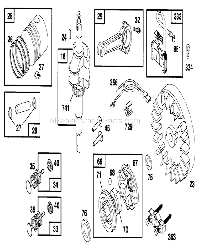 Page C Diagram and Parts List for 20181 7900001-7999999 - 1997 Toro Lawn Mower