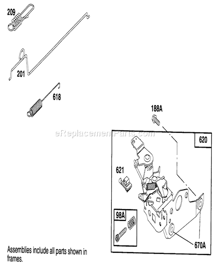 Page I Diagram and Parts List for 20183B 4900001-4999999 - 1994 Toro Lawn Mower