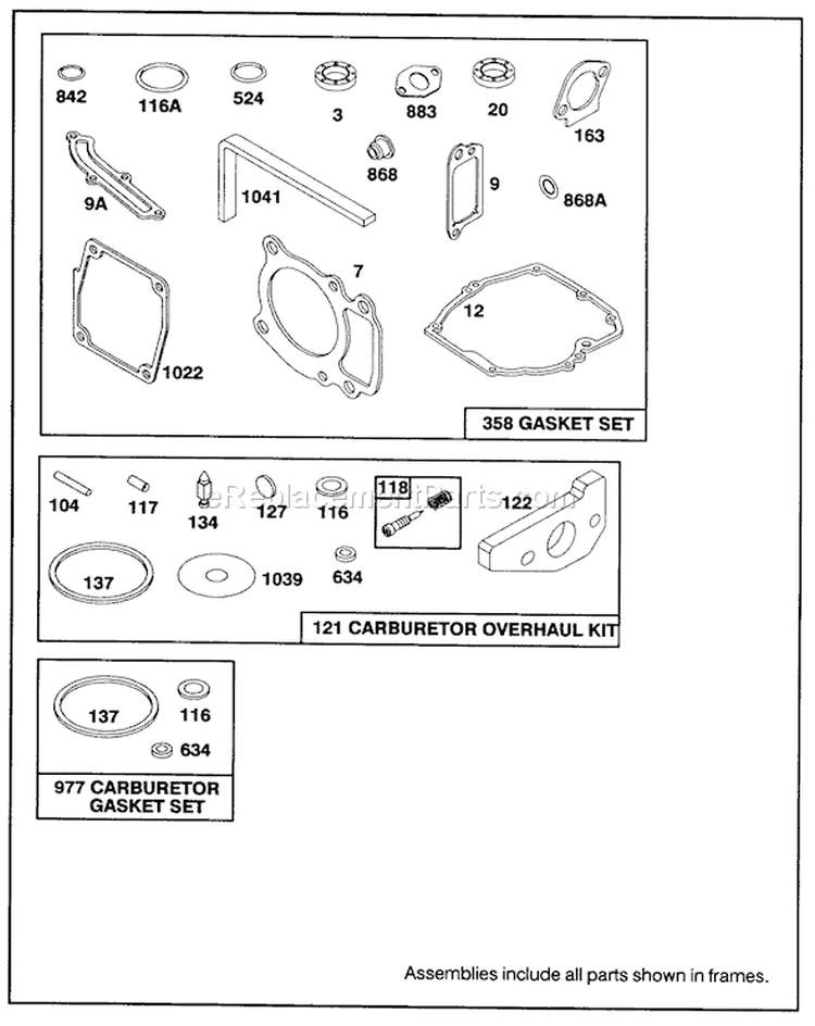 Page G Diagram and Parts List for 20210 1000001-1999999 - 1991 Toro Lawn Mower